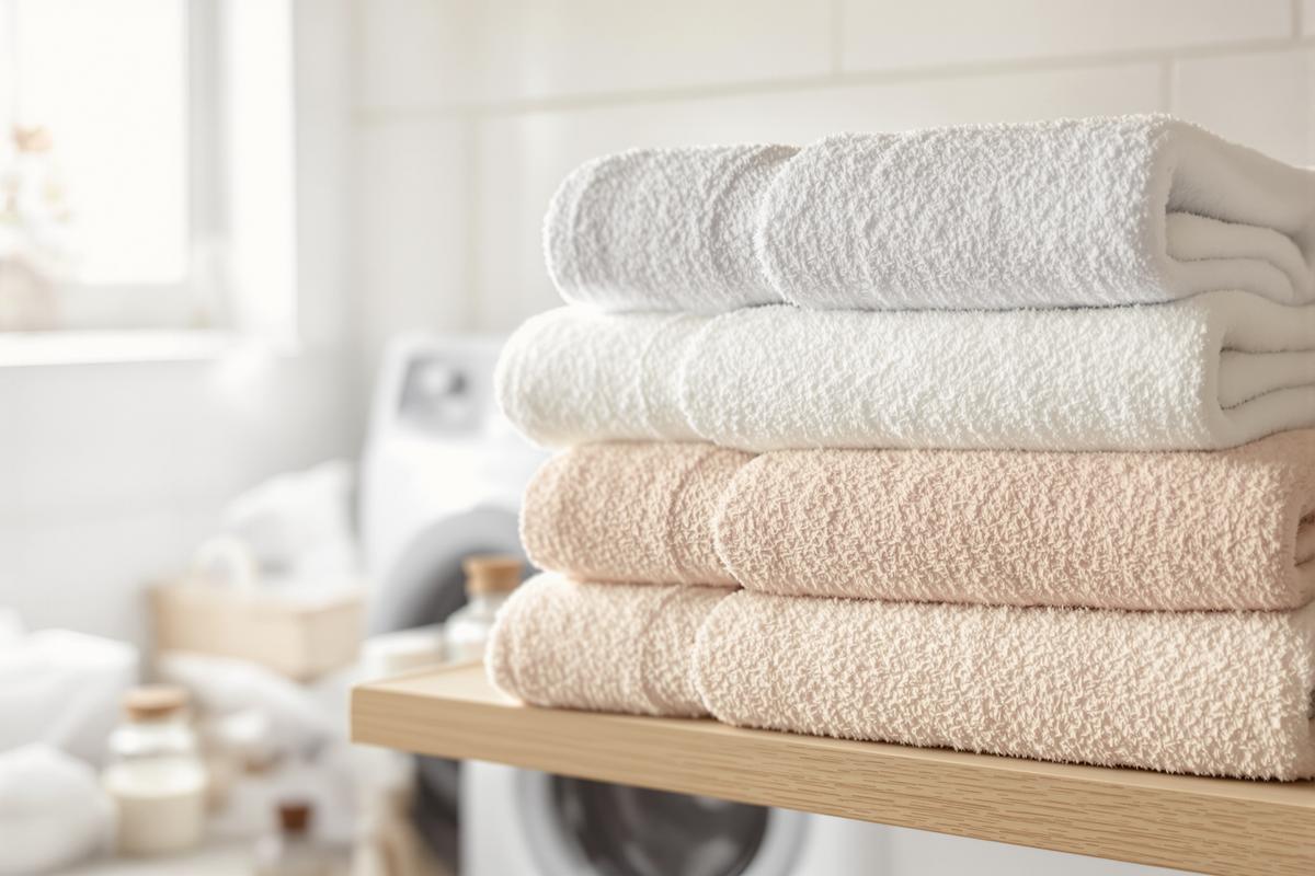 This genius laundry hack makes towels soft again after winter washing