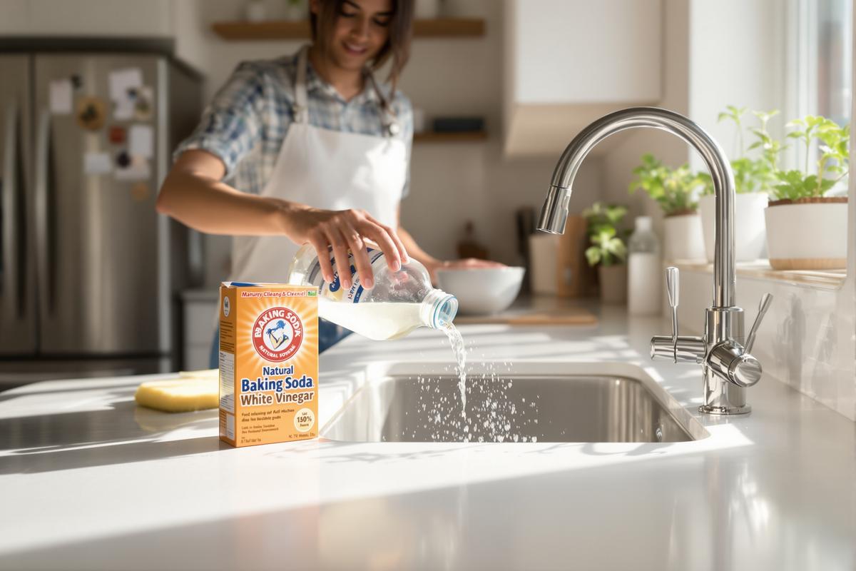 Five cleaning hacks using only baking soda and vinegar