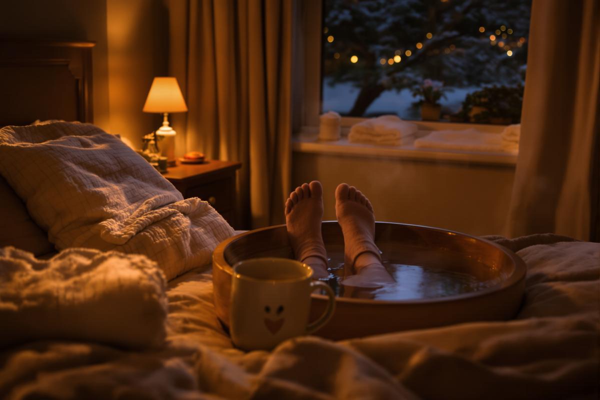 The simple bedtime ritual that helps you sleep better in cold weather